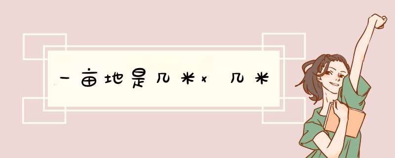 一亩地是几米x几米,第1张
