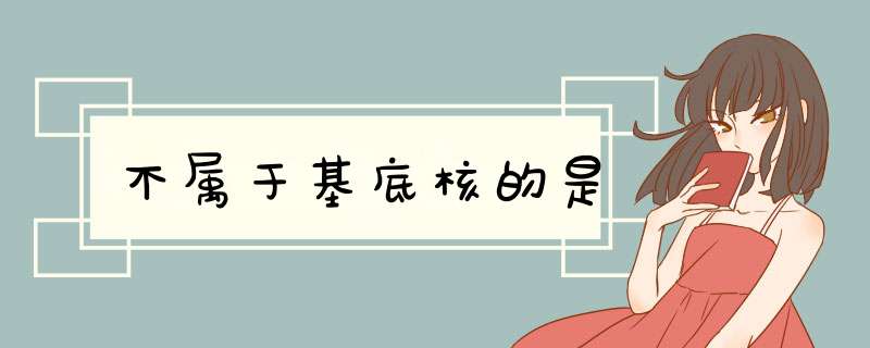 不属于基底核的是,第1张