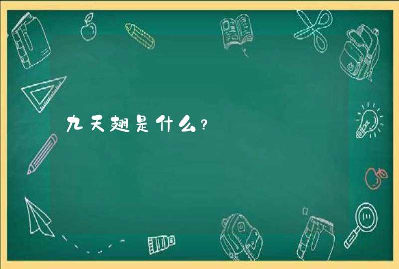 九天翅是什么？,第1张