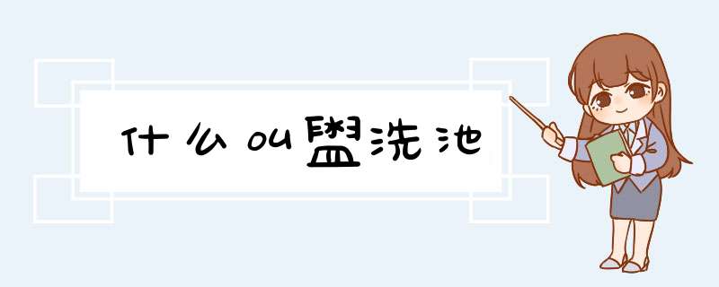 什么叫盥洗池,第1张