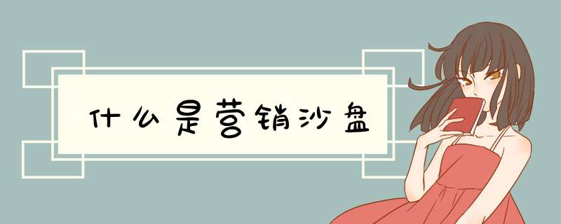 什么是营销沙盘,第1张