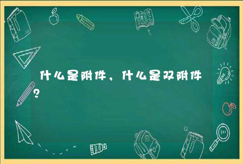 什么是附件，什么是双附件？,第1张