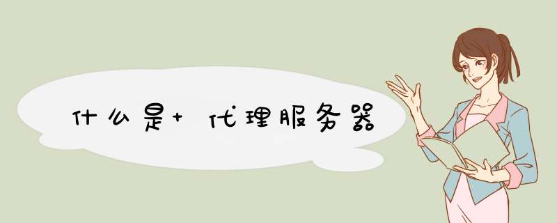 什么是 代理服务器,第1张
