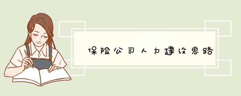 保险公司人力建设思路,第1张