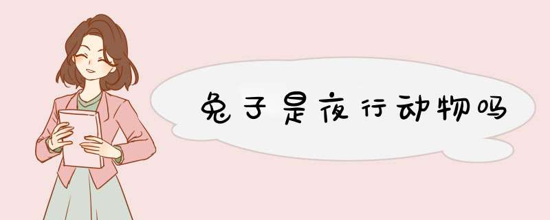 兔子是夜行动物吗,第1张