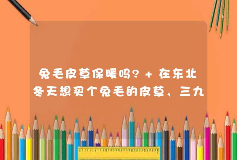 兔毛皮草保暖吗? 在东北冬天想买个兔毛的皮草，三九天穿能冷么？,第1张