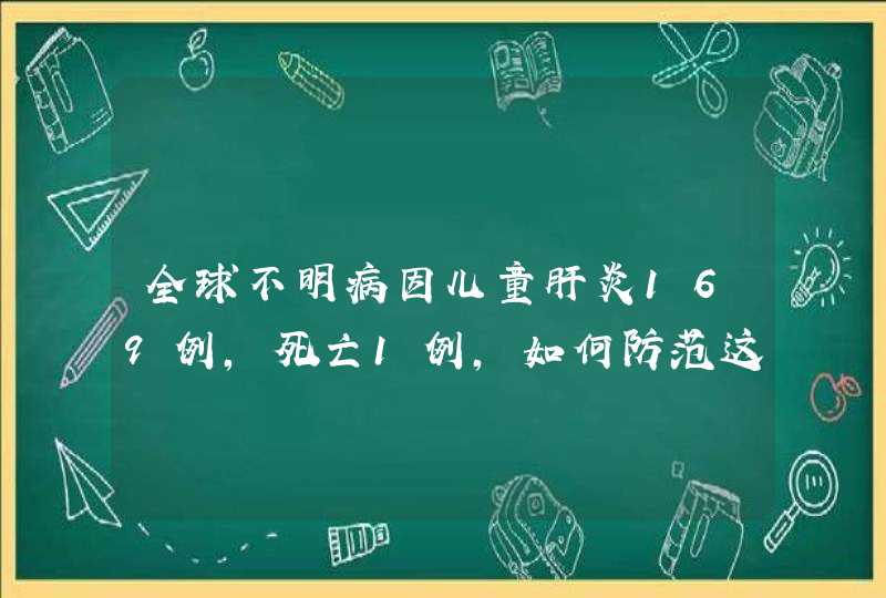 全球不明病因儿童肝炎169例，死亡1例，如何防范这种疾病？,第1张