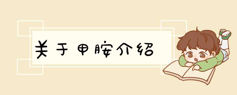 关于甲胺介绍,第1张