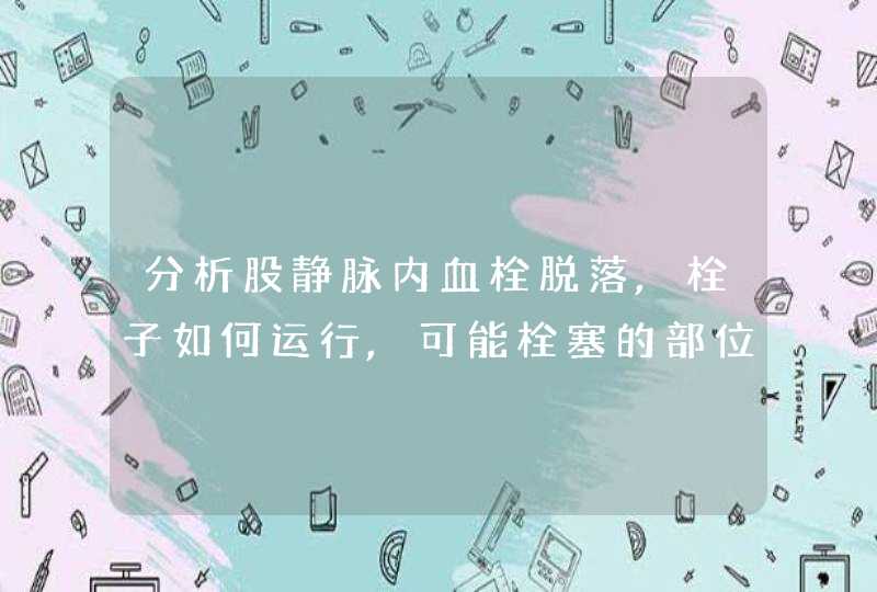 分析股静脉内血栓脱落,栓子如何运行,可能栓塞的部位有哪些？,第1张