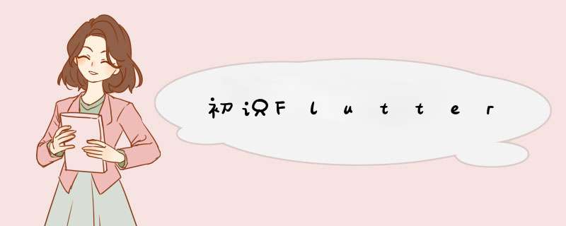 初识Flutter,第1张