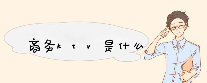 商务ktv是什么,第1张