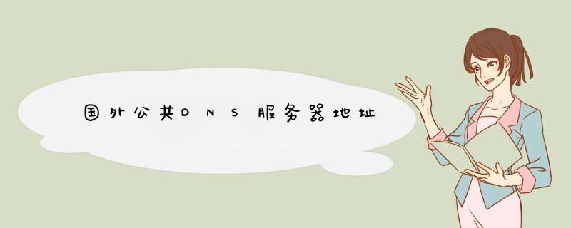 国外公共DNS服务器地址,第1张