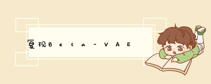 复现Beta-VAE,第1张