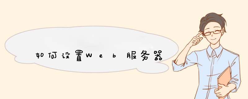 如何设置Web服务器,第1张
