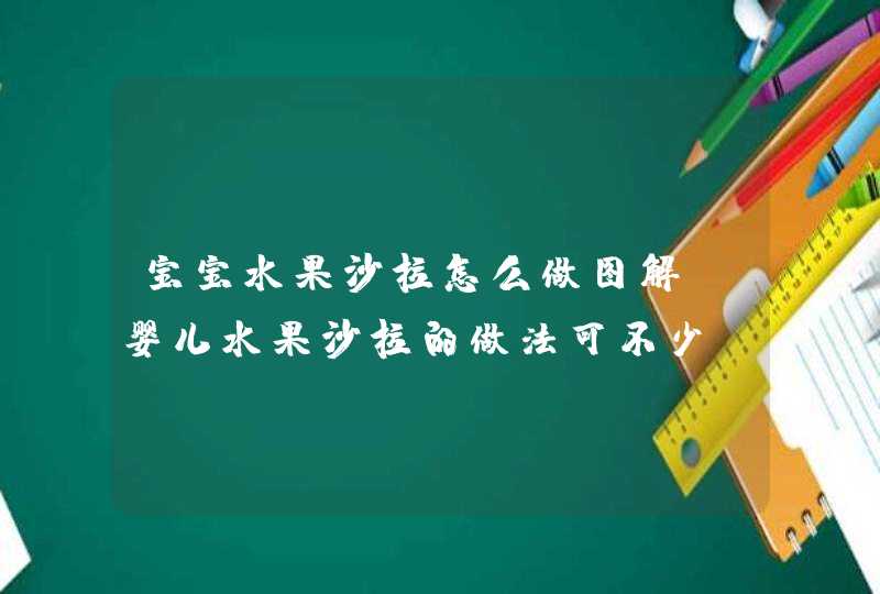 宝宝水果沙拉怎么做图解 婴儿水果沙拉的做法可不少,第1张