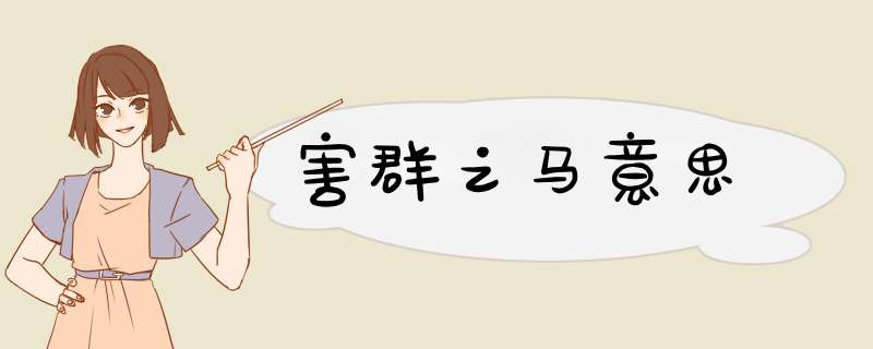 害群之马意思,第1张