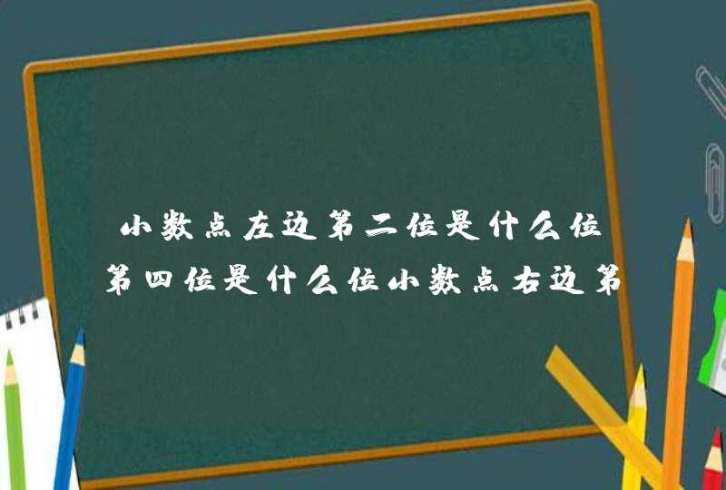 小数点左边第二位是什么位第四位是什么位小数点右边第一位是什么位第三位是什,第1张