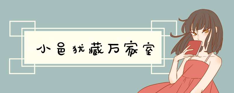 小邑犹藏万家室,第1张