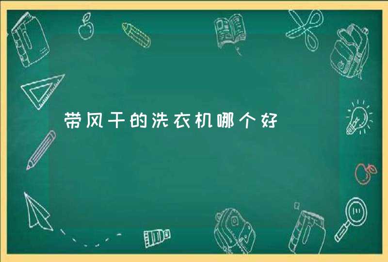 带风干的洗衣机哪个好,第1张