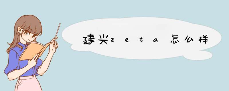 建兴zeta怎么样,第1张 建兴zeta怎么样,第1张