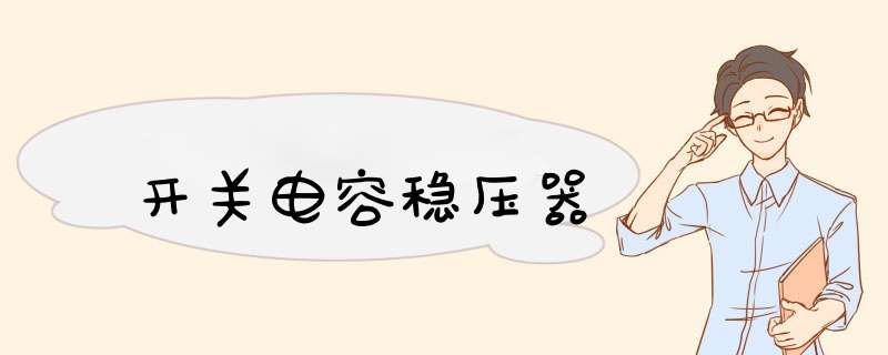 开关电容稳压器,第1张