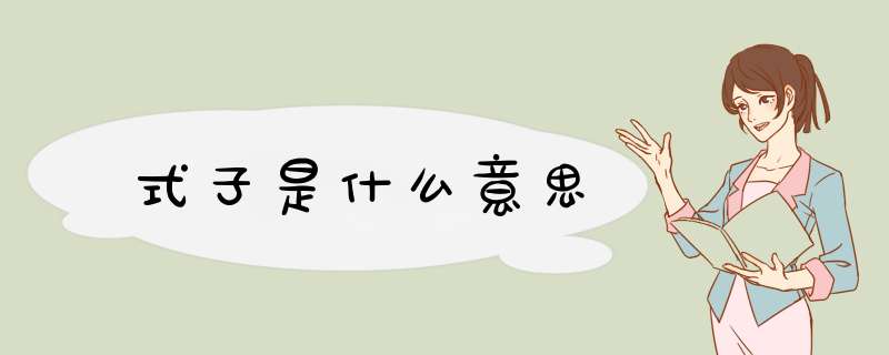 式子是什么意思,第1张