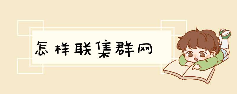 怎样联集群网,第1张