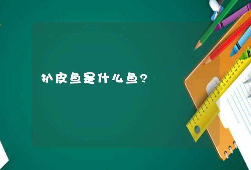 扒皮鱼是什么鱼?,第1张