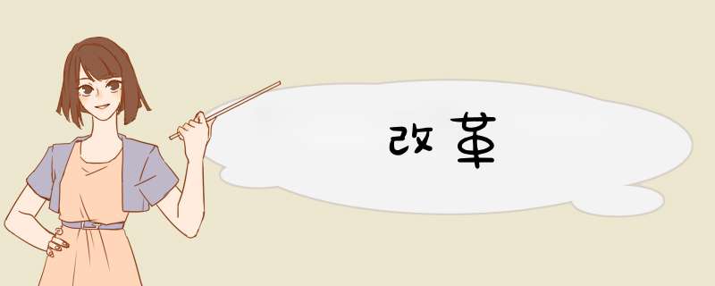 改革,第1张