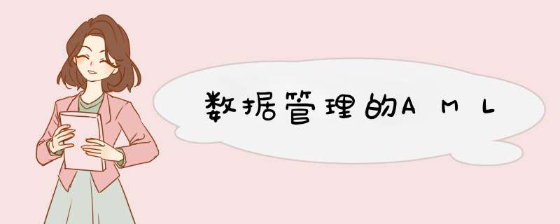 数据管理的AML,第1张