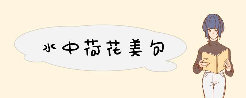 水中荷花美句,第1张