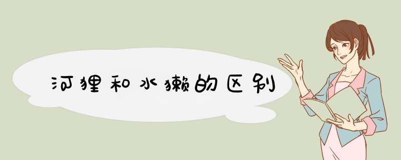 河狸和水獭的区别,第1张