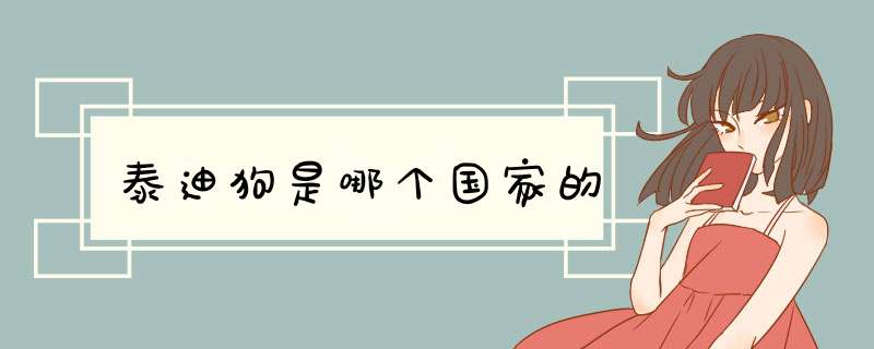 泰迪狗是哪个国家的,第1张