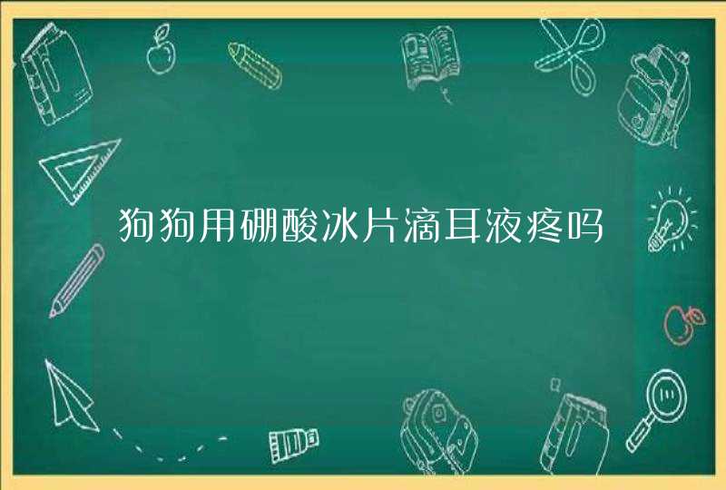 狗狗用硼酸冰片滴耳液疼吗,第1张