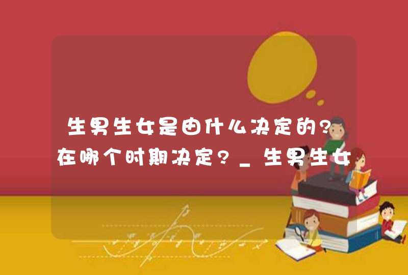 生男生女是由什么决定的?在哪个时期决定?_生男生女到底是什么决定的,第1张