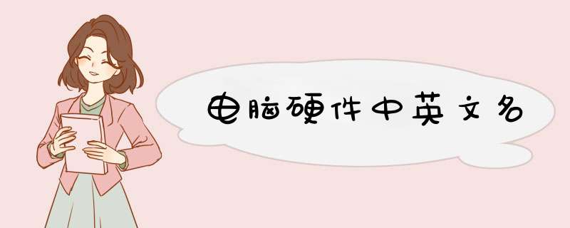 电脑硬件中英文名,第1张