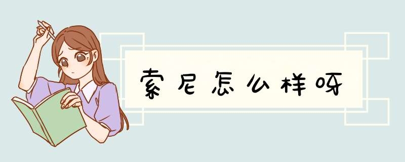 索尼怎么样呀,第1张