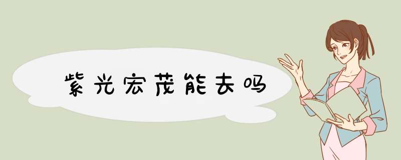 紫光宏茂能去吗,第1张