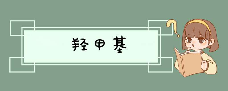 羟甲基,第1张