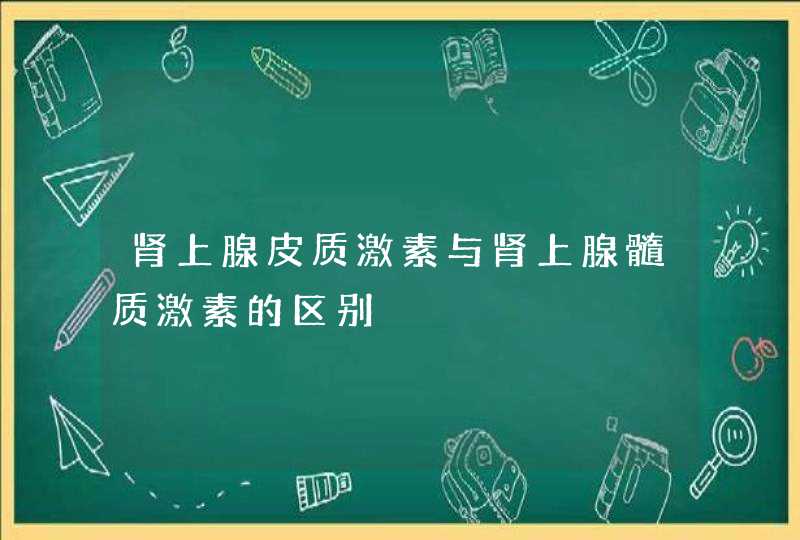 肾上腺皮质激素与肾上腺髓质激素的区别,第1张