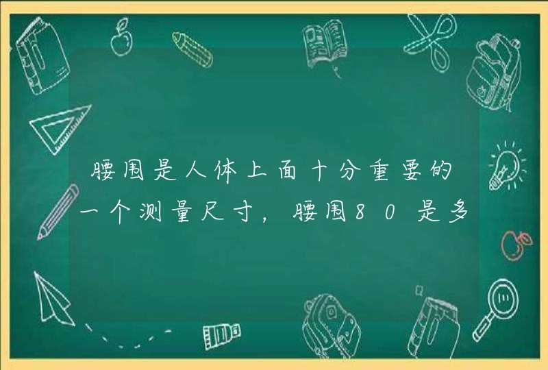 腰围是人体上面十分重要的一个测量尺寸，腰围80是多大尺码？,第1张