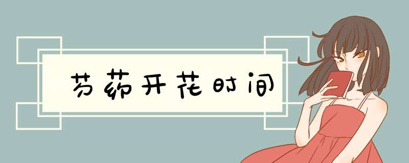 芍药开花时间,第1张