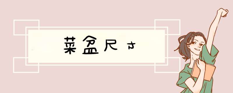 菜盆尺寸,第1张