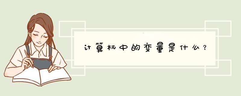 计算机中的变量是什么？,第1张