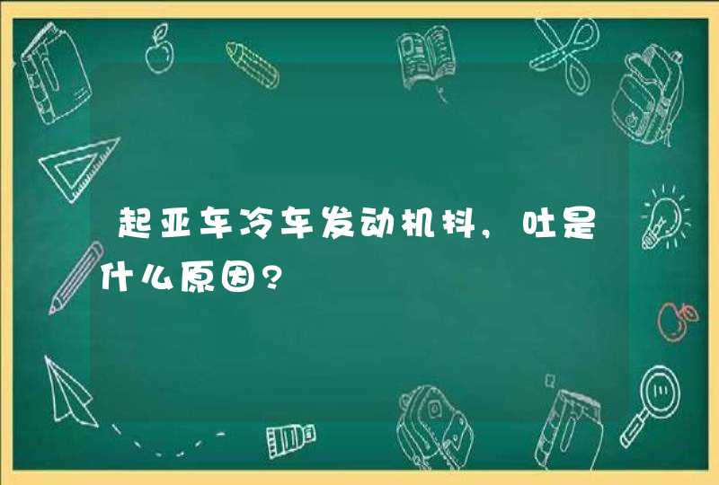 起亚车冷车发动机抖,吐是什么原因?,第1张