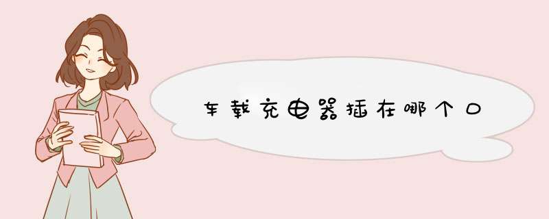 车载充电器插在哪个口,第1张
