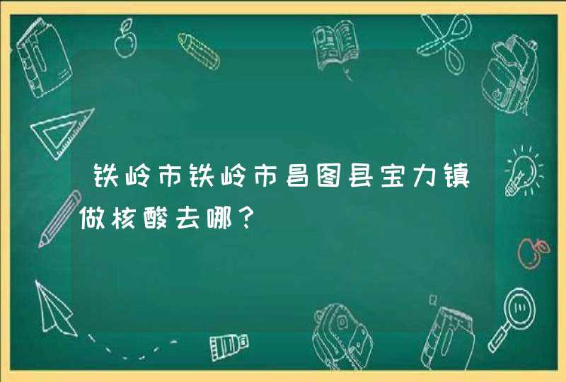 铁岭市铁岭市昌图县宝力镇做核酸去哪？,第1张