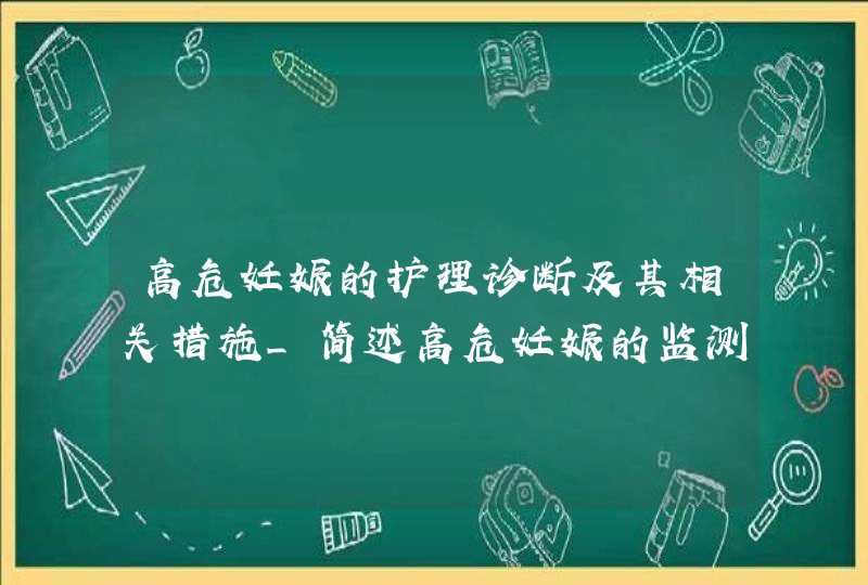 高危妊娠的护理诊断及其相关措施_简述高危妊娠的监测方法,第1张