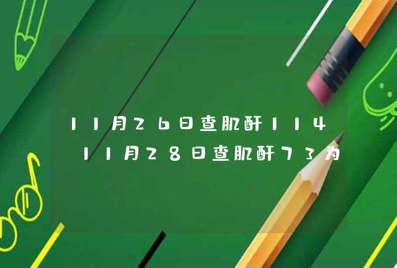 11月26日查肌酐114。11月28日查肌酐73为什么同一医院查结果不一样？,第1张