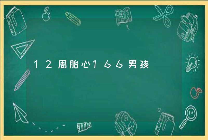 12周胎心166男孩,第1张